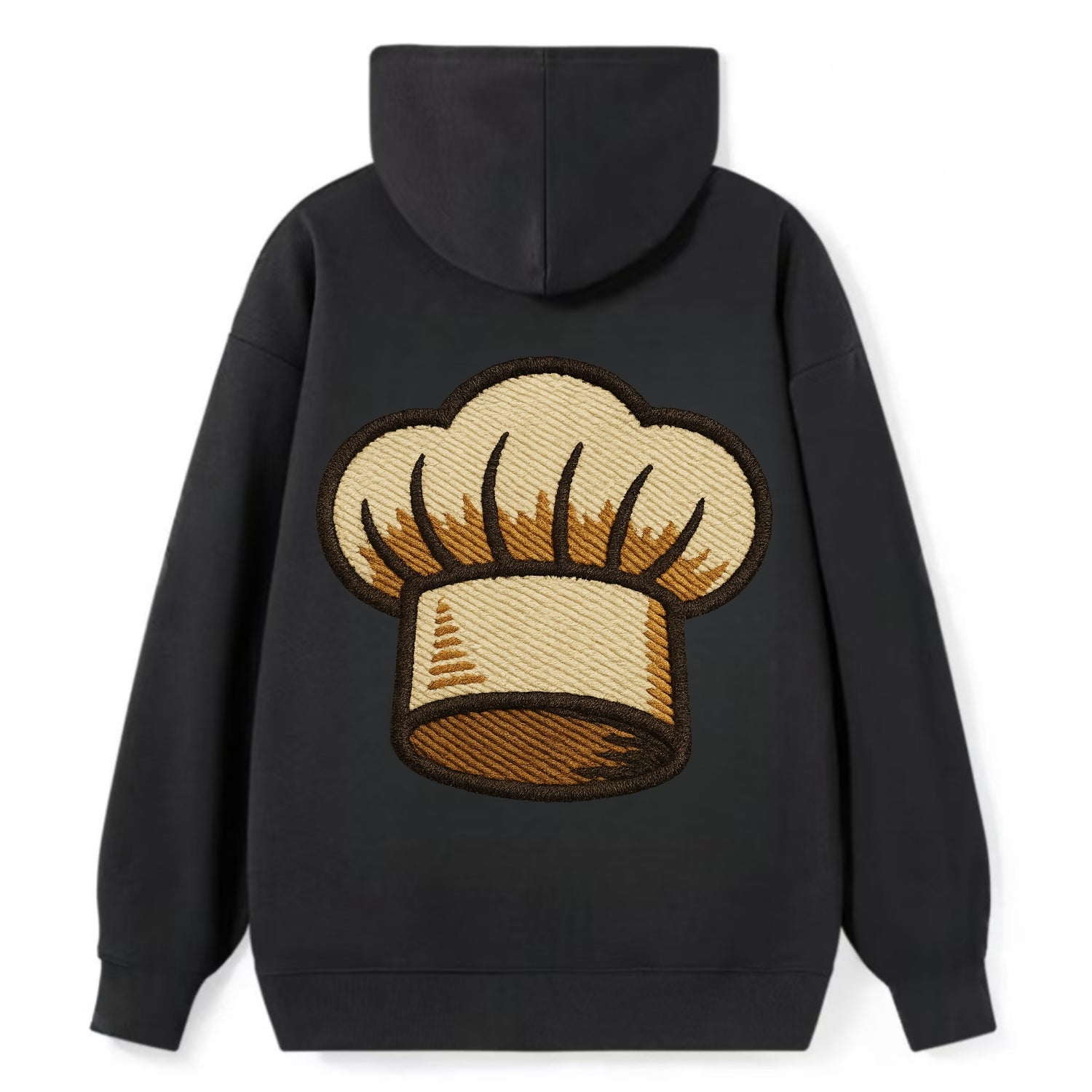 Chef Hat  - Classic Pullover Hoodie - Black