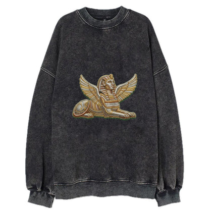 Sphinx - Vintage Sweatshirt - Black