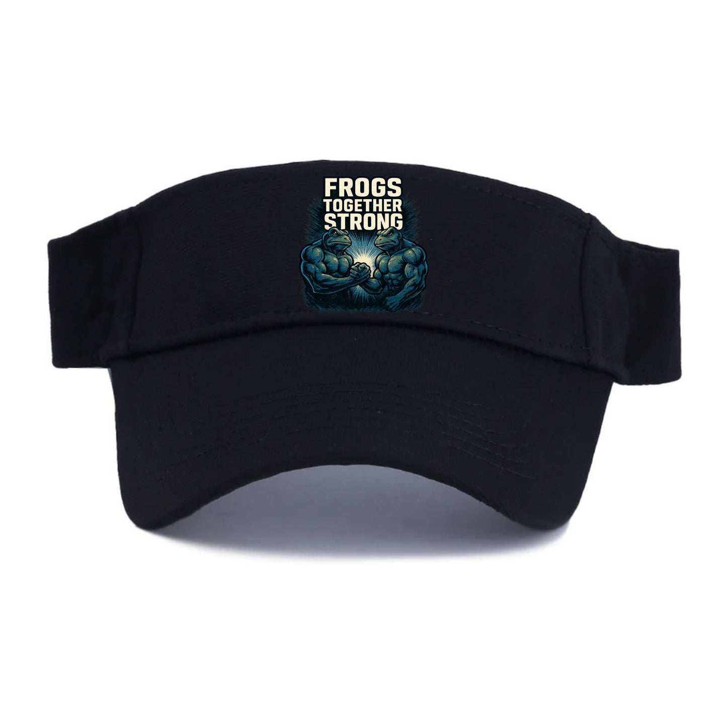Frogs Together Strong 4 - Visor - Black