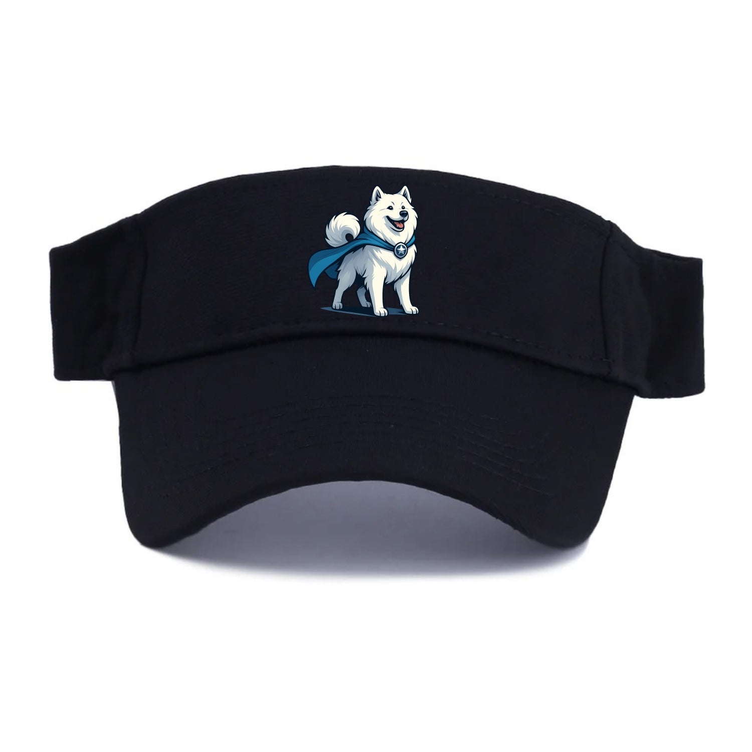 Samoyed Winter Hero  - Visor - Black