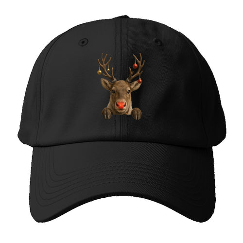 Christmas Reindeer  - Baseball Cap