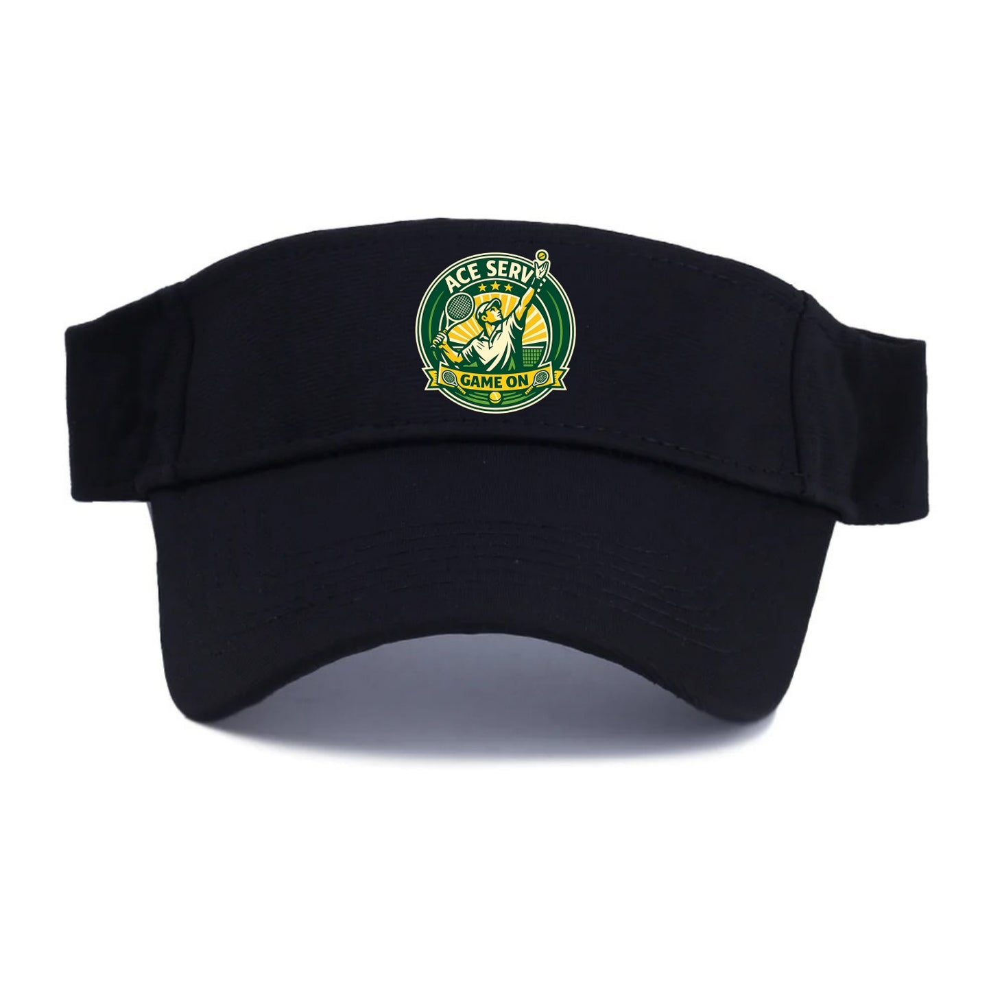 Serving Ace Emblem - Visor - Black