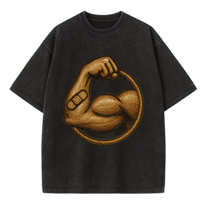 Sore Today Strong Tomorrow  - Vintage T-shirt - Black