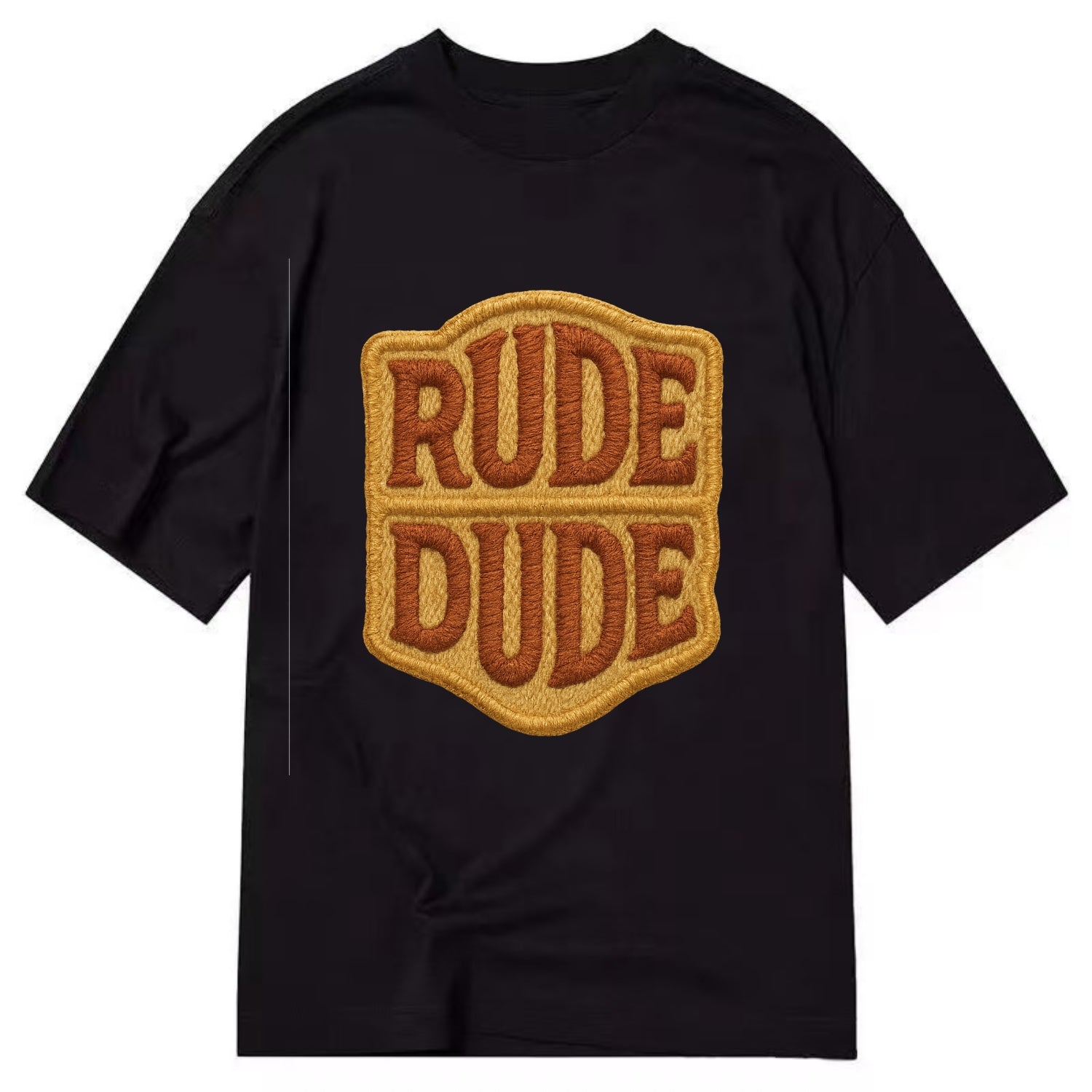 RUDE;DUDE ENERGY Surf Green Trucker - Classic T-shirt - Black