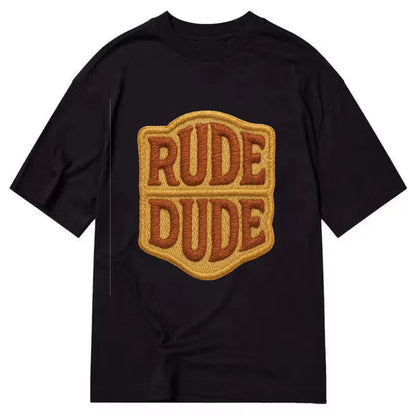 RUDE;DUDE ENERGY Surf Green Trucker - Classic T-shirt - Black