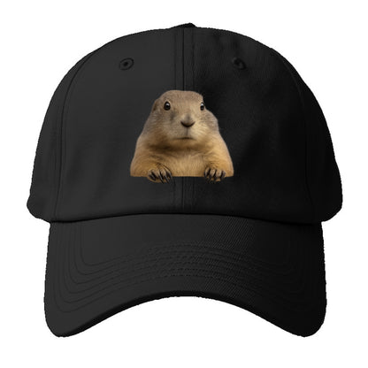 Prairie Dog  - Baseball Cap For Big Heads - Black