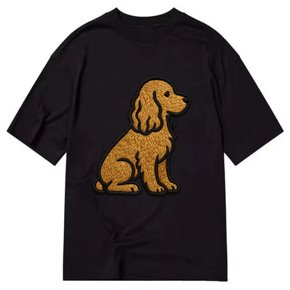 Cocker Spaniel - Contemporary spaniel de - Classic T-shirt - Black