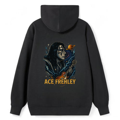 Icon Portrait - Classic Pullover Hoodie - Black