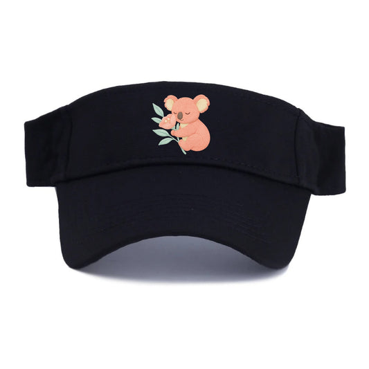 Coral Koala - Visor - Black
