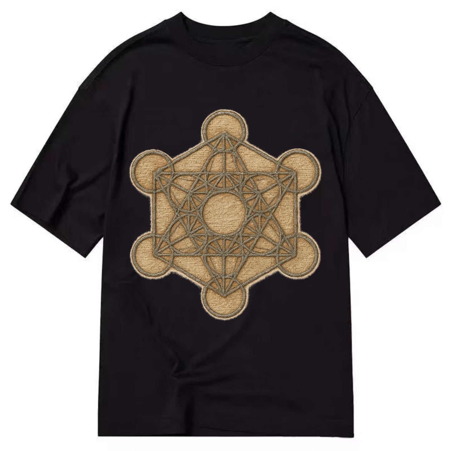 Metatron's Cube  - Classic T-shirt - Black