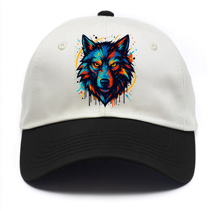 Alpha Wolf Leader  - Two Tone Cap - Black