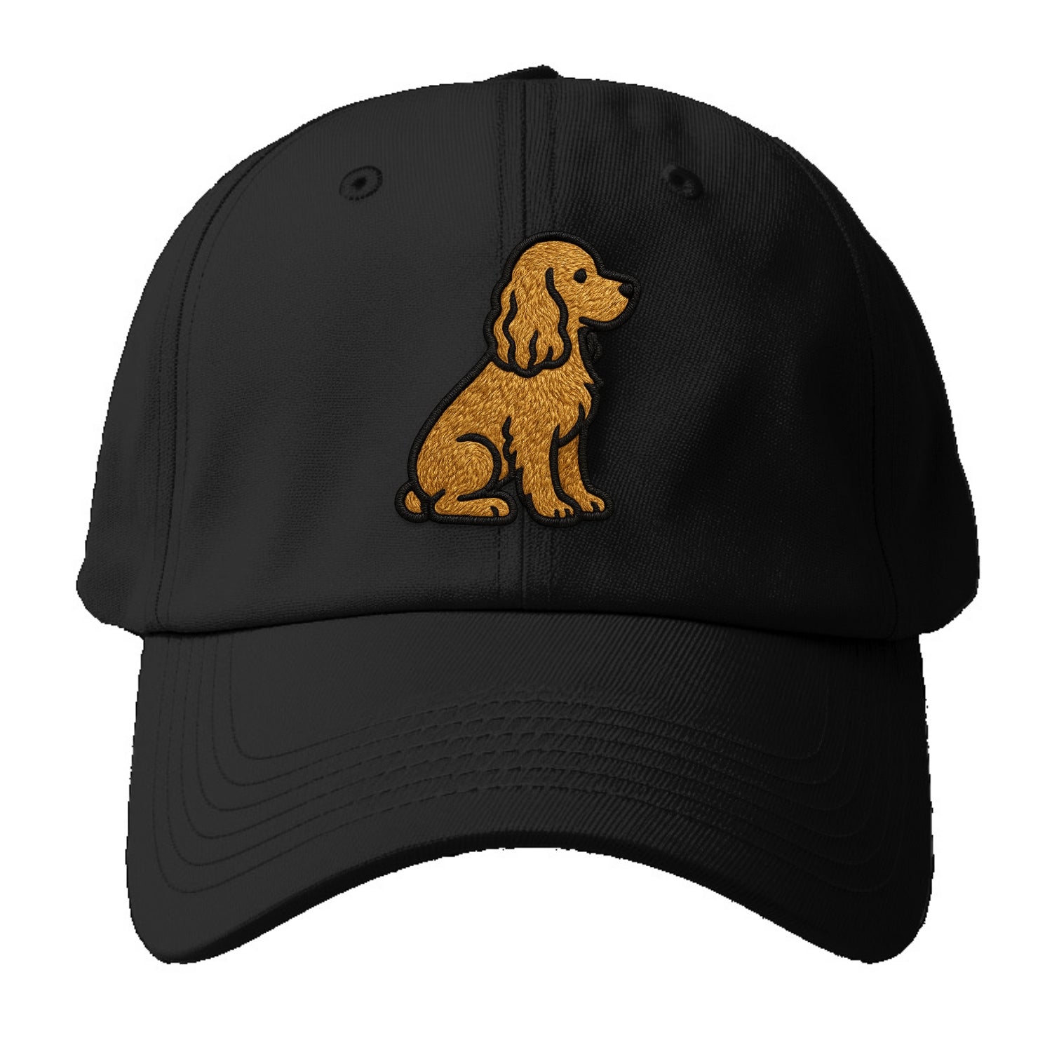 Cocker Spaniel - Contemporary spaniel de - Baseball Cap - Black