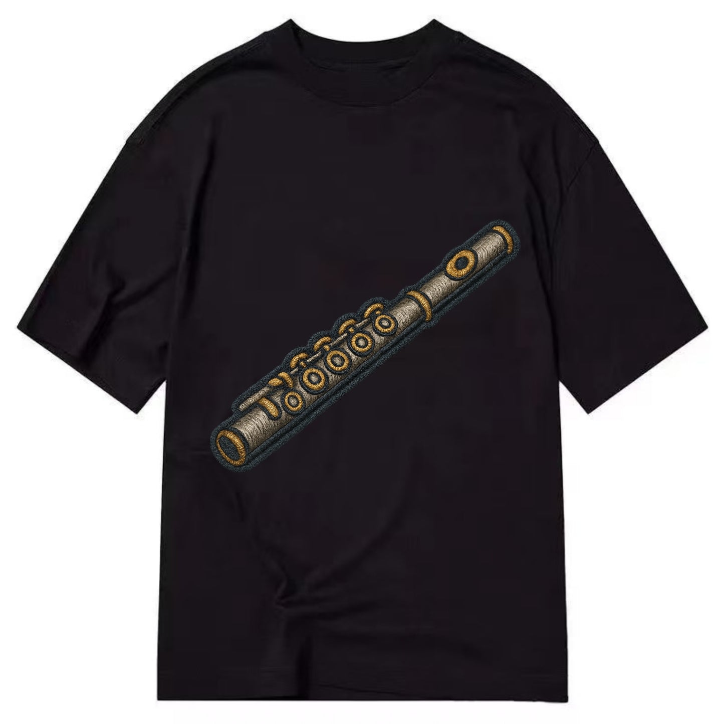 Flute  - Classic T-shirt - Black