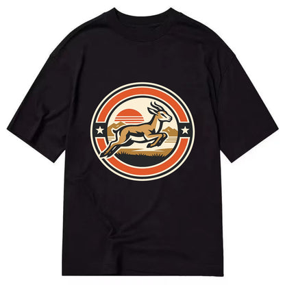 Proud Springbok Emblem - Classic T-shirt - Black