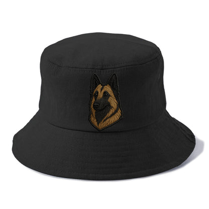 Belgian Tervuren - Trendy shepherd desig - Bucket Hat - Black