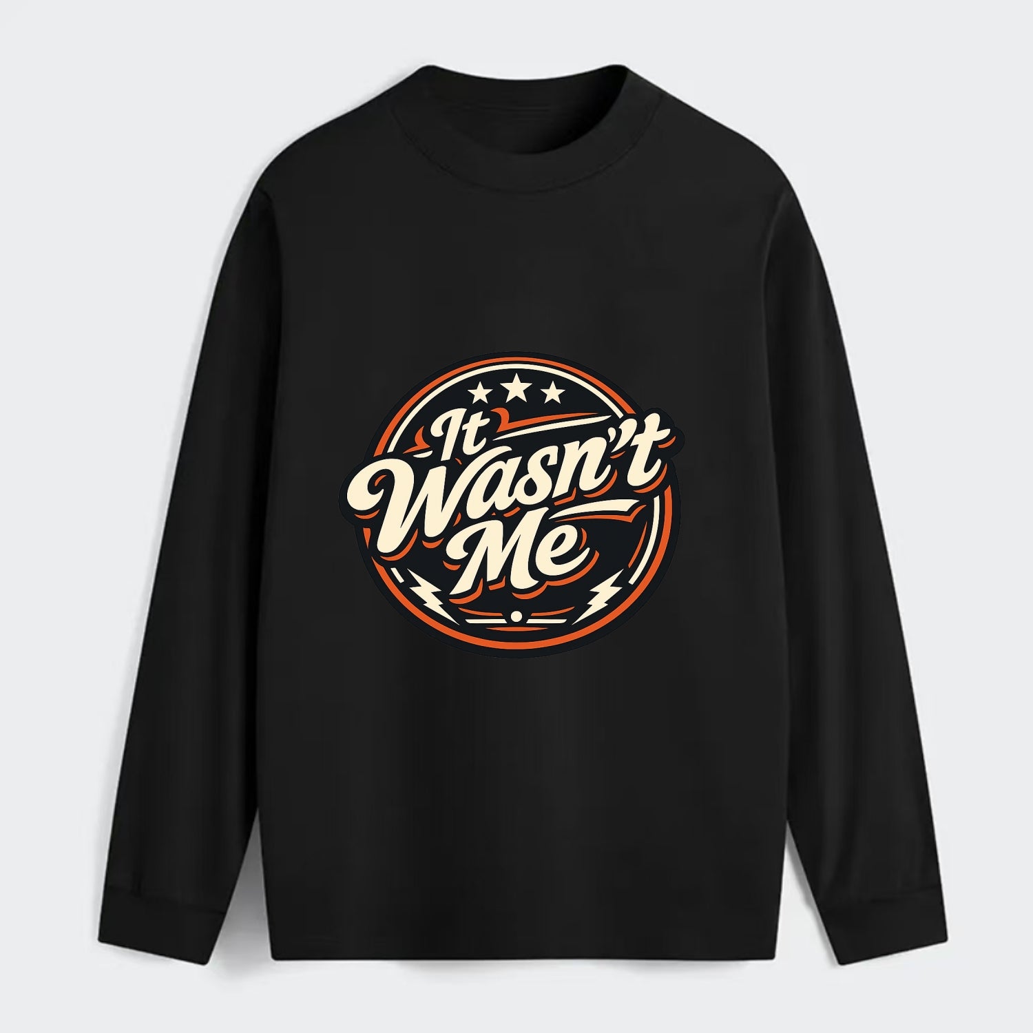 Unapologetic Rebel Emblem - Classic Long Sleeve Shirt - Black