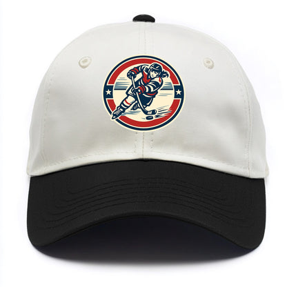 Fierce Ice Queen Emblem - Two Tone Cap - Black