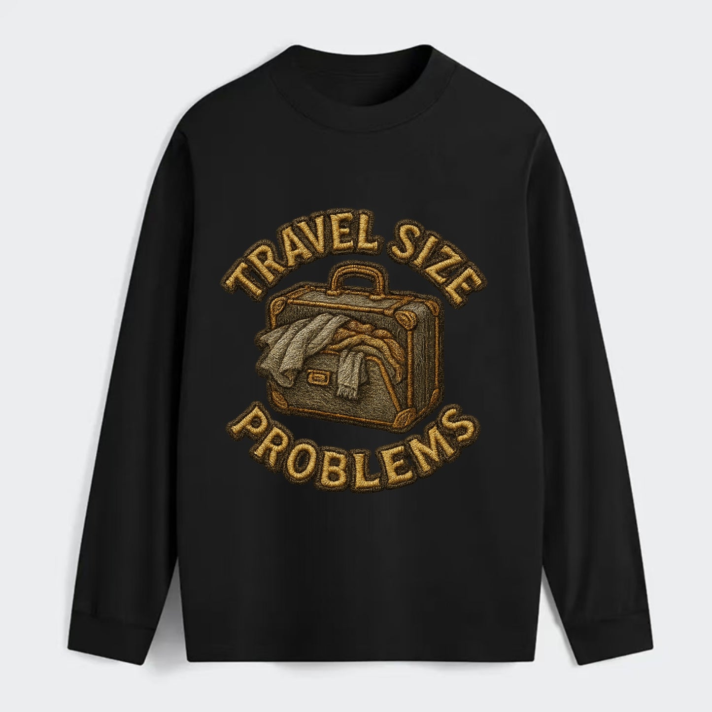 Travel Size Problems  - Classic Long Sleeve Shirt - Black