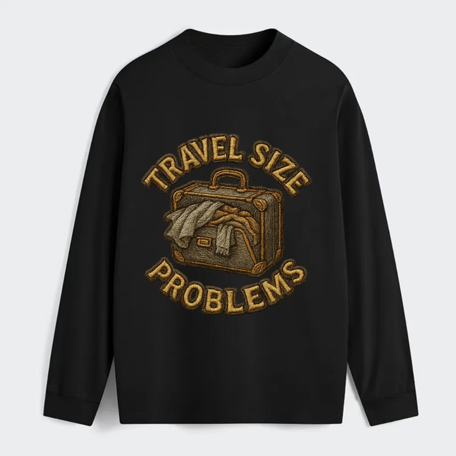 Travel Size Problems  - Classic Long Sleeve Shirt - Black