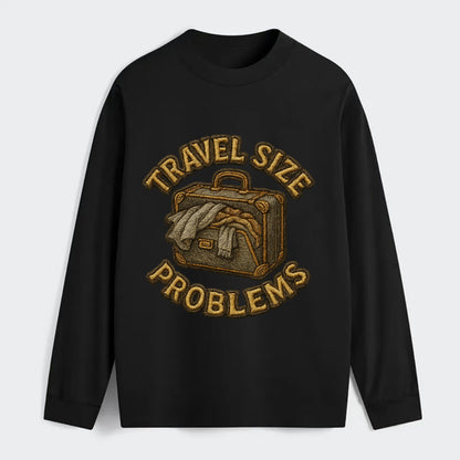 Travel Size Problems  - Classic Long Sleeve Shirt - Black
