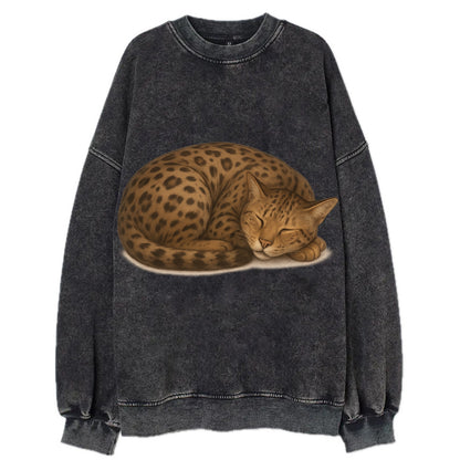 Ashera  - Vintage Sweatshirt - Black