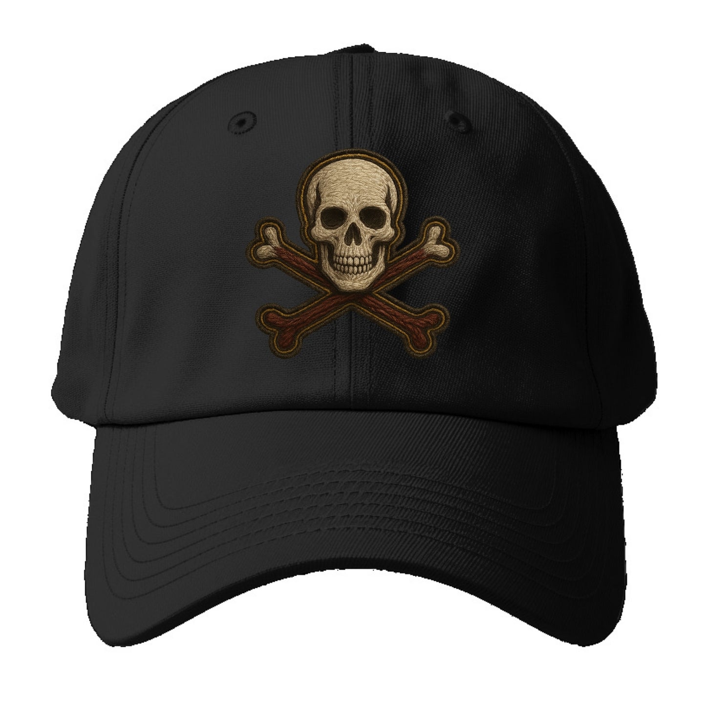 Jolly Roger  - Baseball Cap - Black