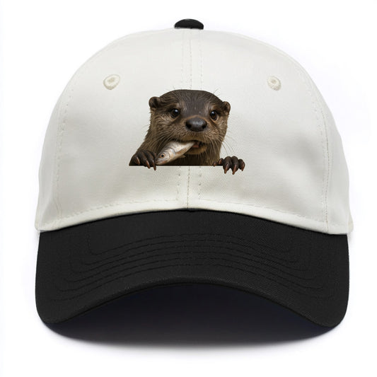 River Otter  - Two Tone Cap - Black