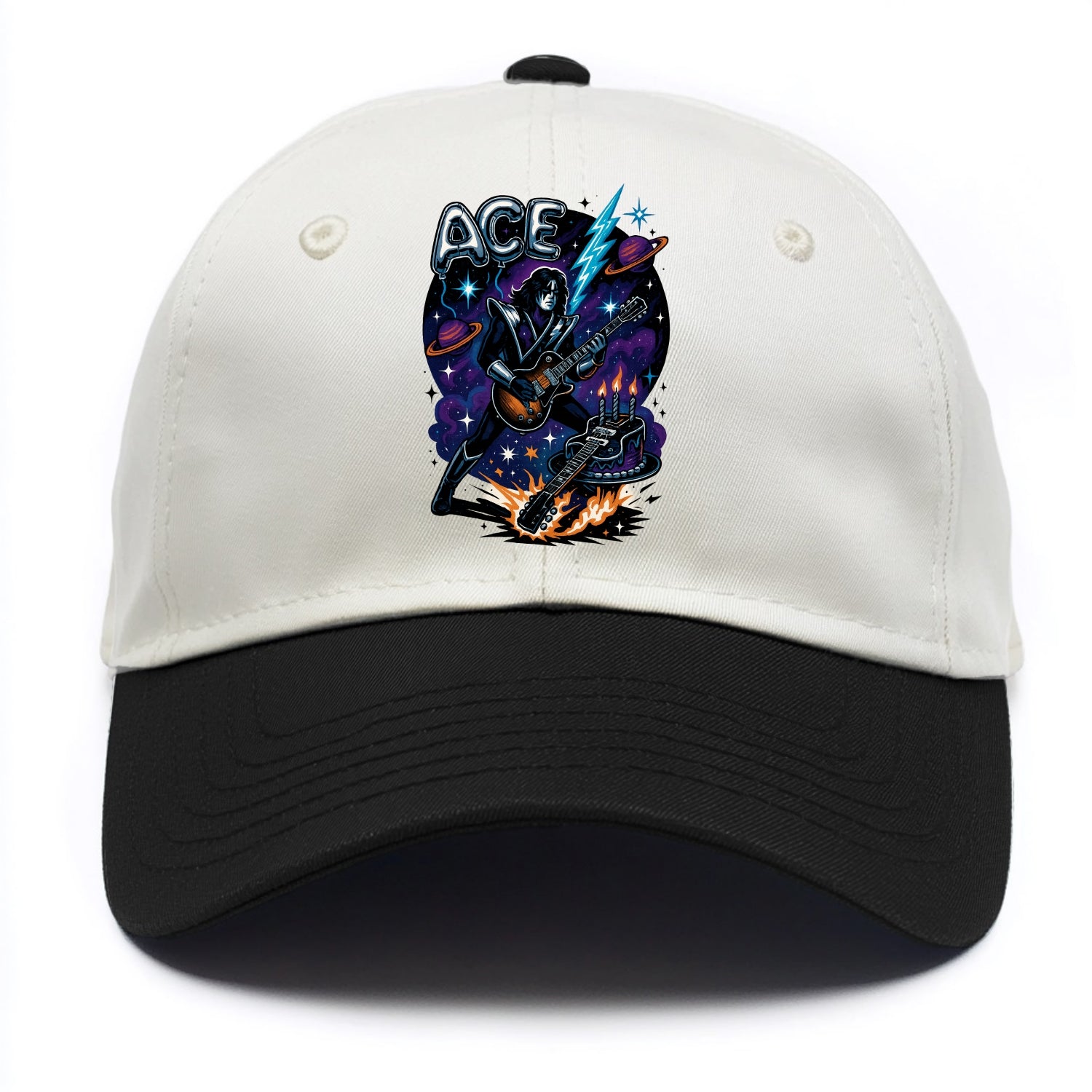 Ace Birthday Celebration - Two Tone Cap - Black