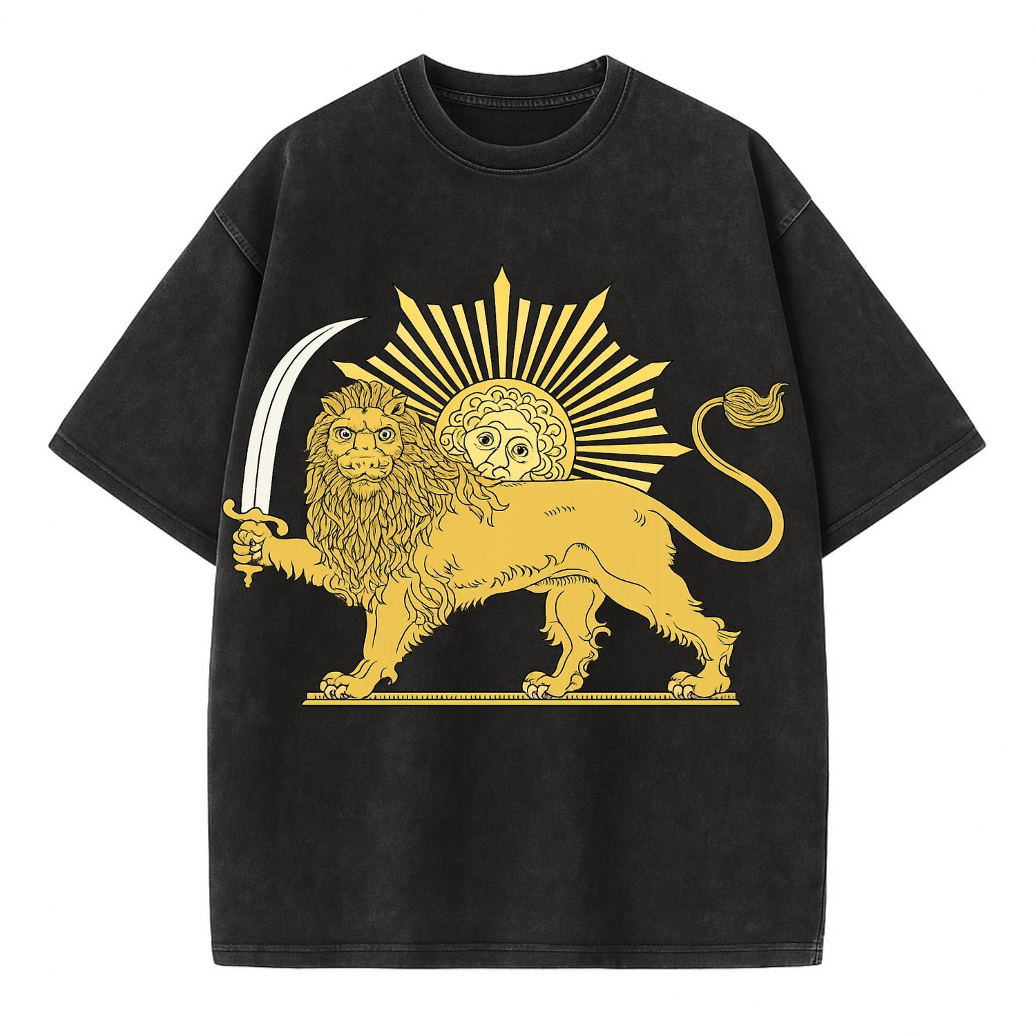 Shir O Khorshid - Vintage T-shirt - Black