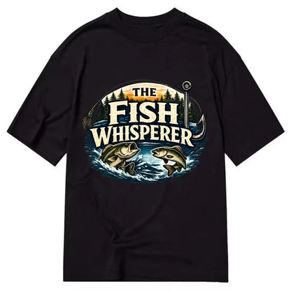 The Fish Whisperer - Classic T-shirt - Black