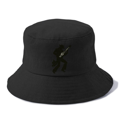 Flamenco guitarist dramatic pose - Bucket Hat - Black