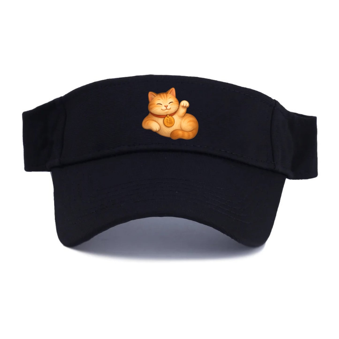Maneki Neko Pose - Visor - Black