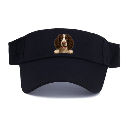 English Springer Spaniel  - Visor - Black