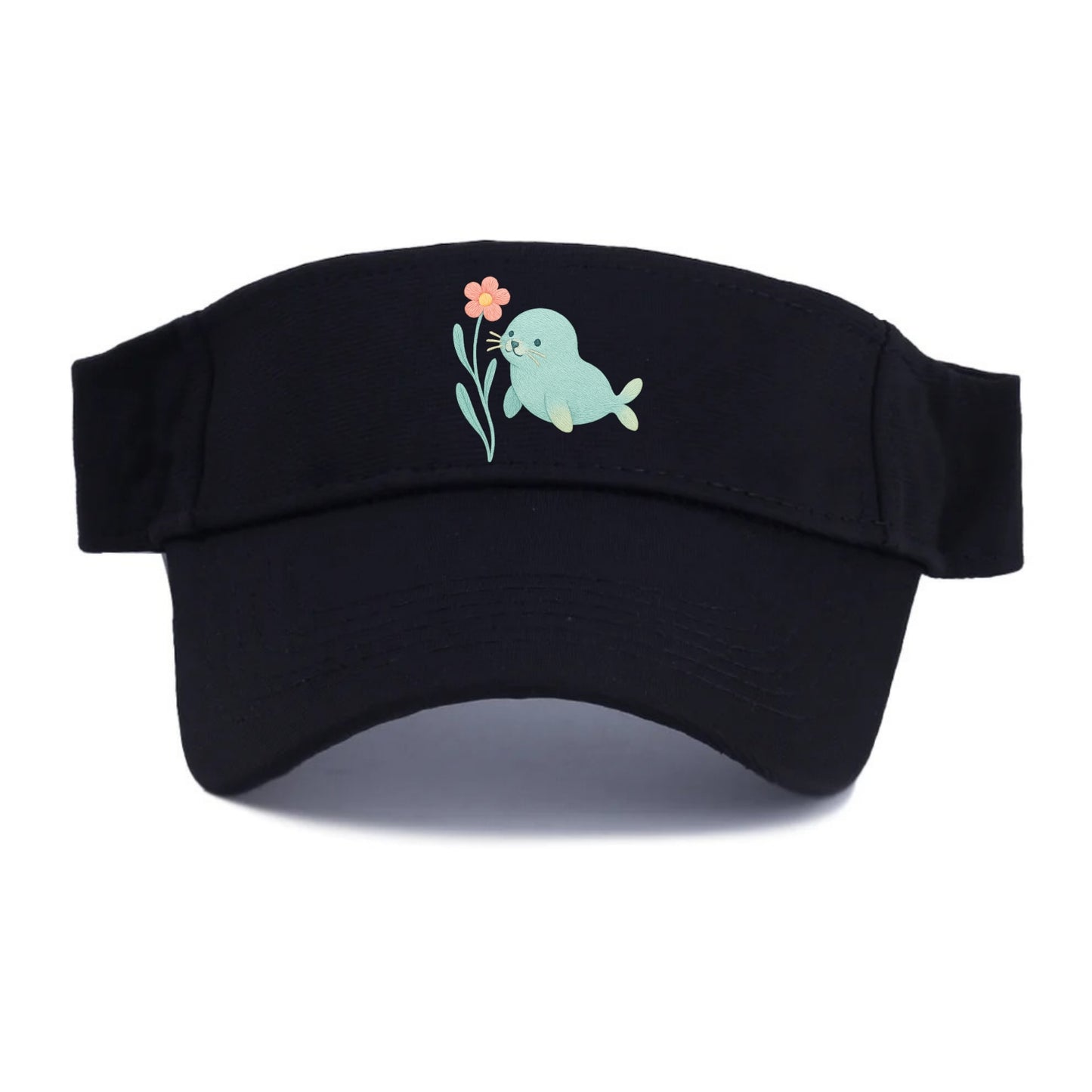 Mint Seal Pup - Visor - Black