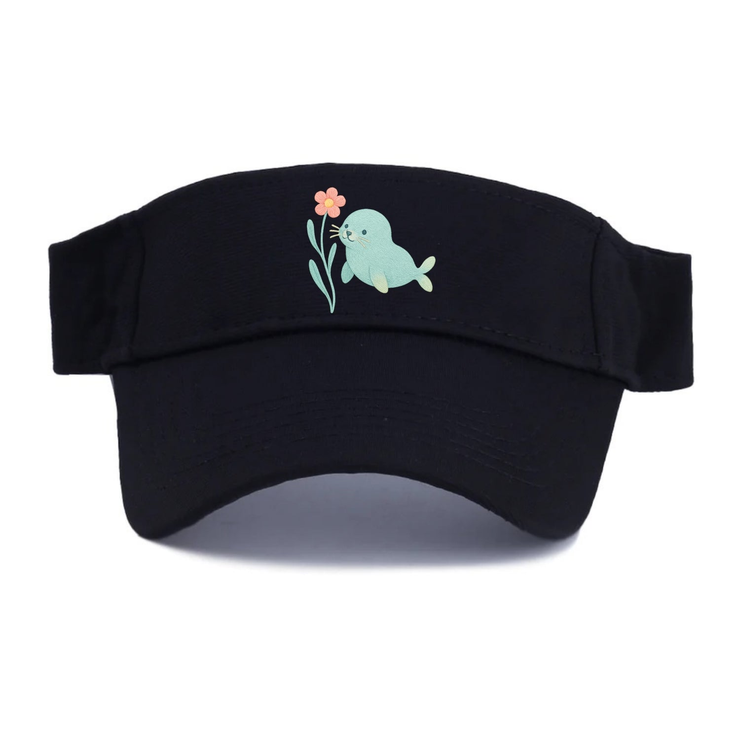 Mint Seal Pup - Visor - Black
