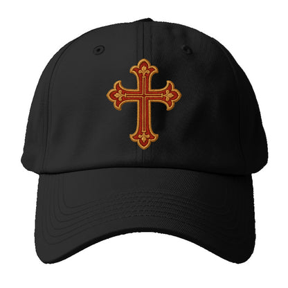 Armenian Cross - Baseball Cap For Big Heads - Black