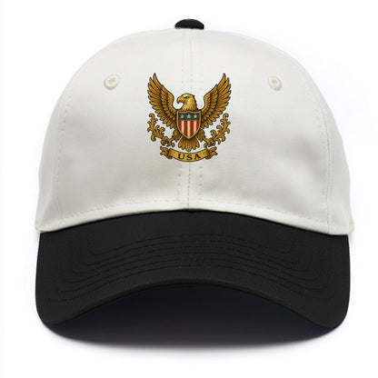 Usa Heritage Eagle 3 - Two Tone Cap - Black