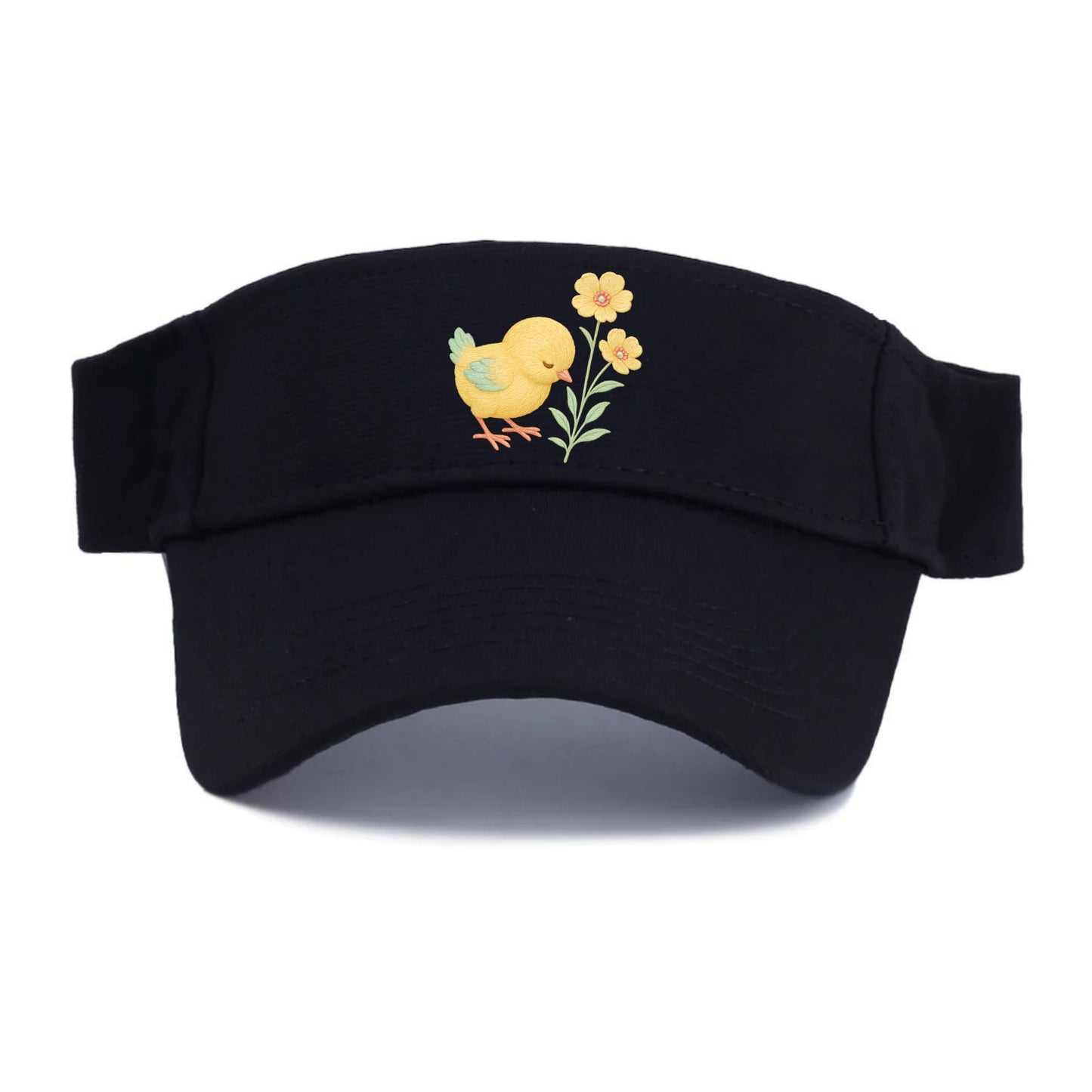 Yellow Chick - Visor - Black