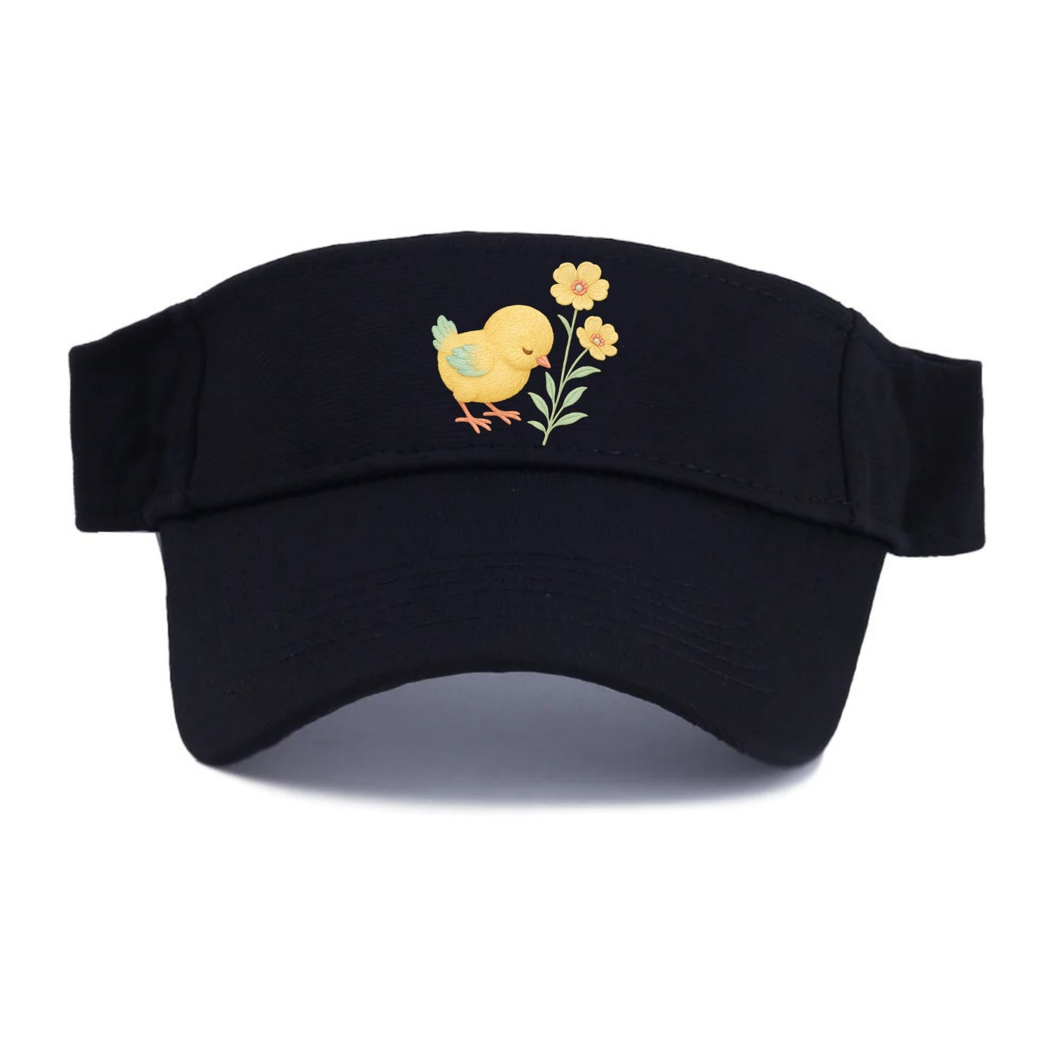 Yellow Chick - Visor - Black
