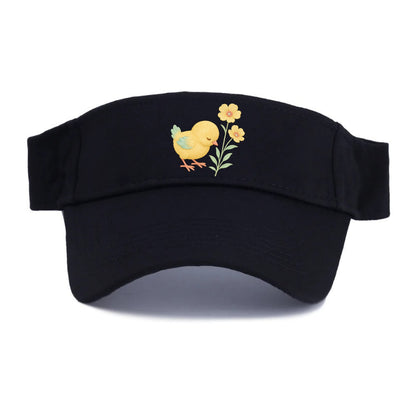 Yellow Chick - Visor - Black