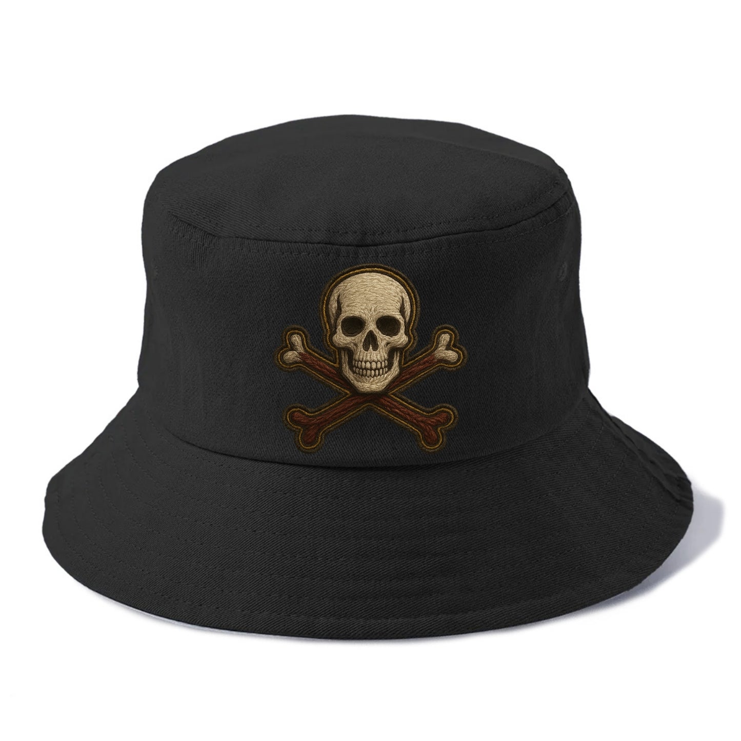 Jolly Roger  - Bucket Hat - Black
