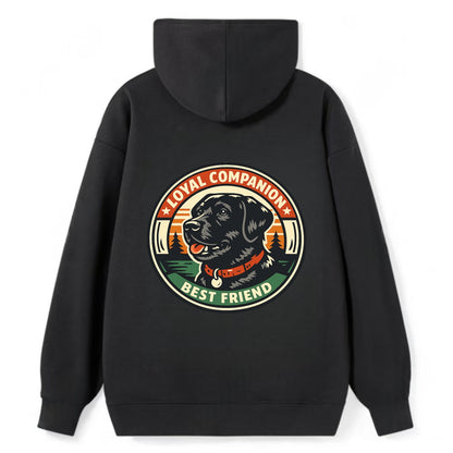 Noble Companion Emblem - Classic Pullover Hoodie - Black