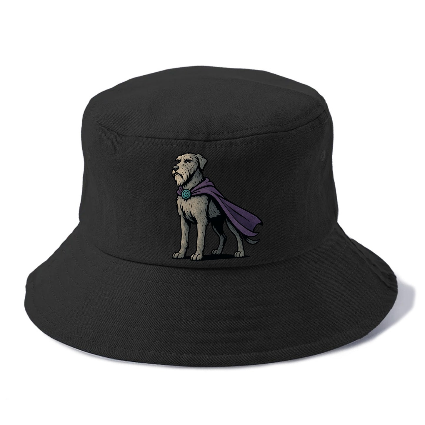 Irish Wolfhound Mystic Hero  - Bucket Hat - Black