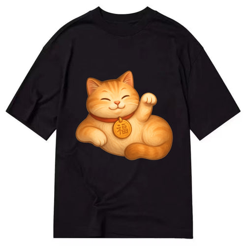 Maneki Neko Pose - Classic T-shirt