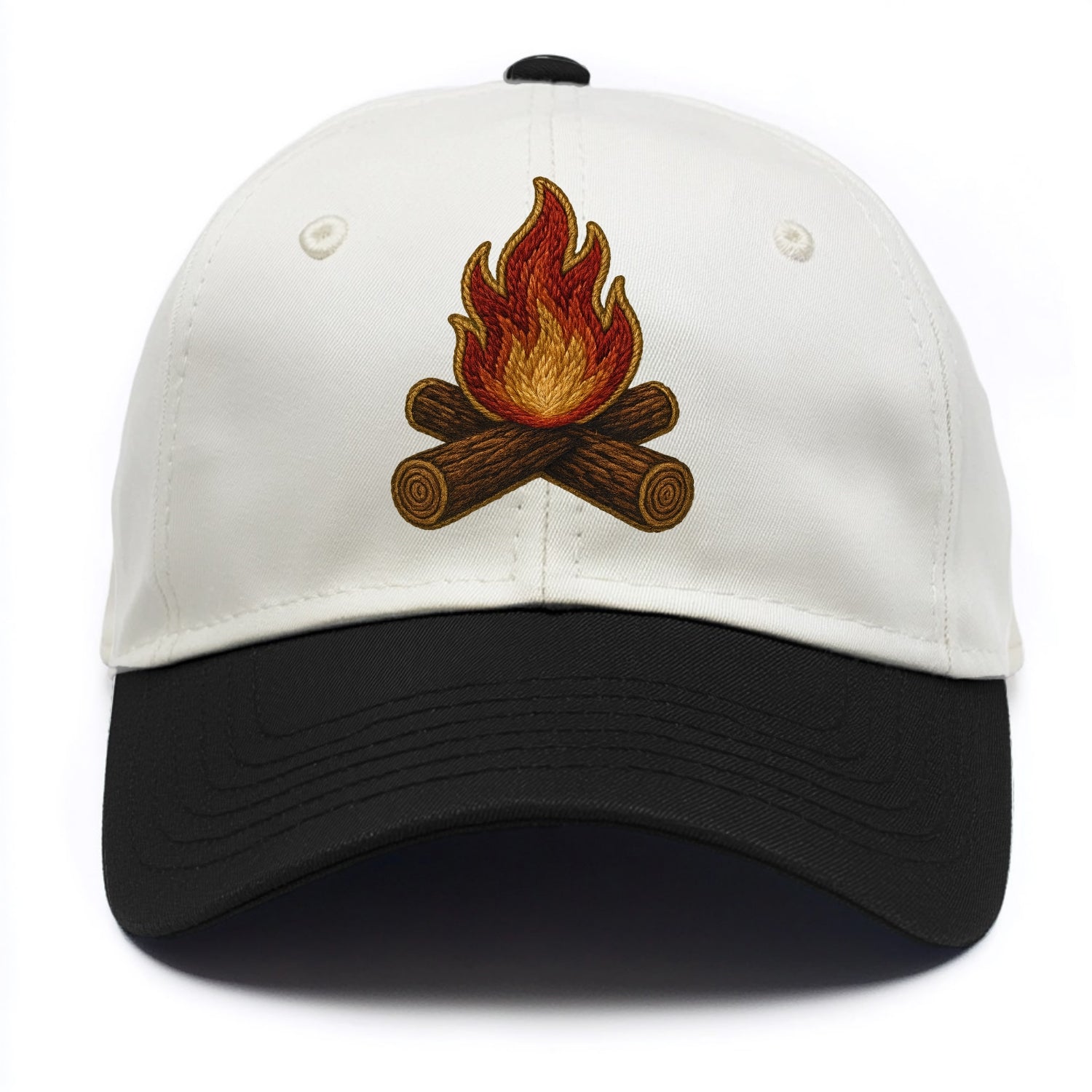 Campfire  - Two Tone Cap - Black