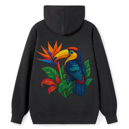 Toucan Paradise - Classic Pullover Hoodie - Black