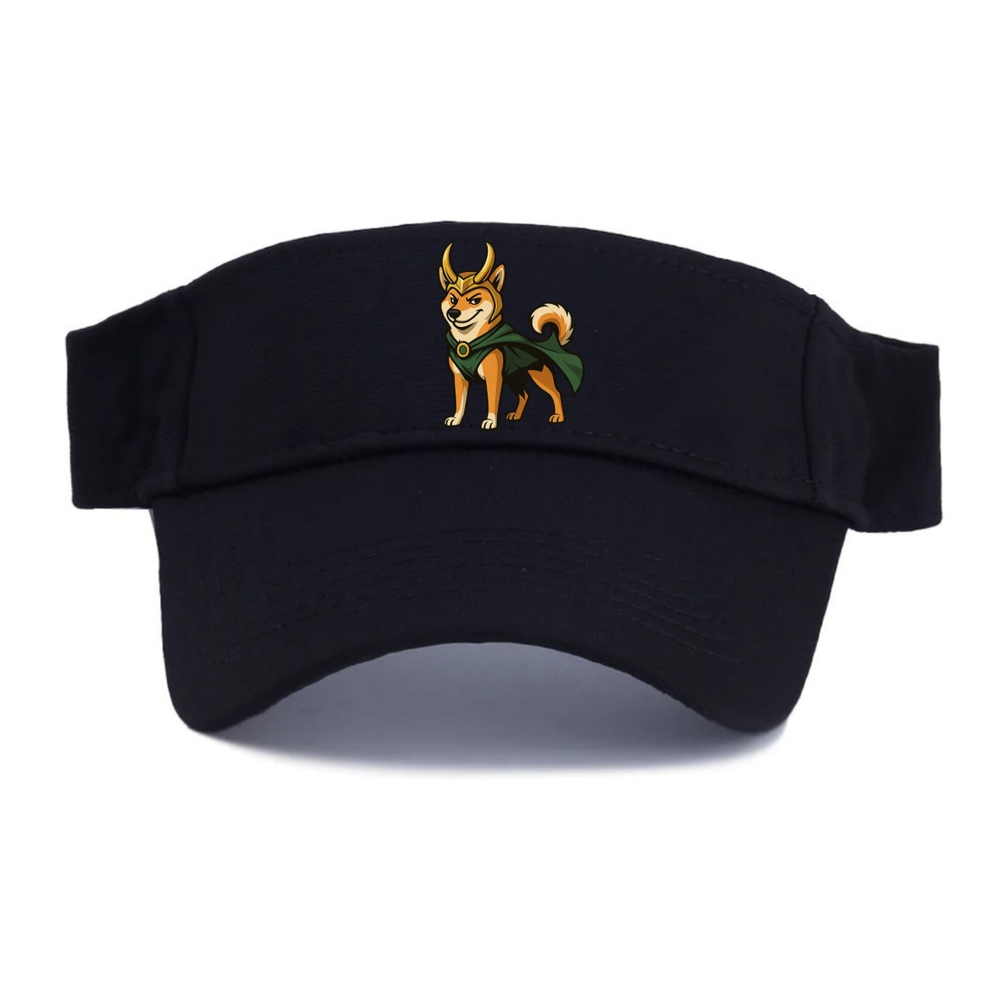 Shiba Inu Loki  - Visor - Black