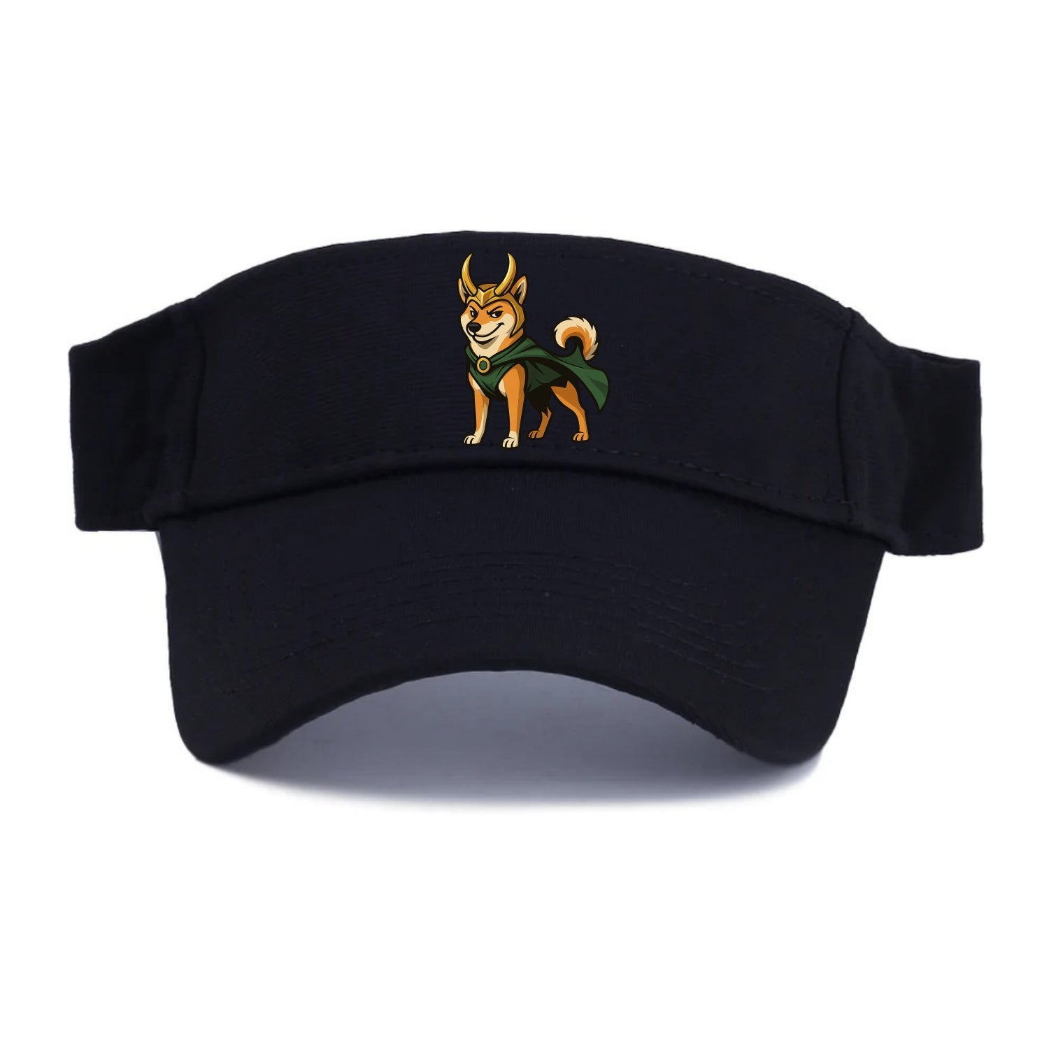 Shiba Inu Loki  - Visor - Black