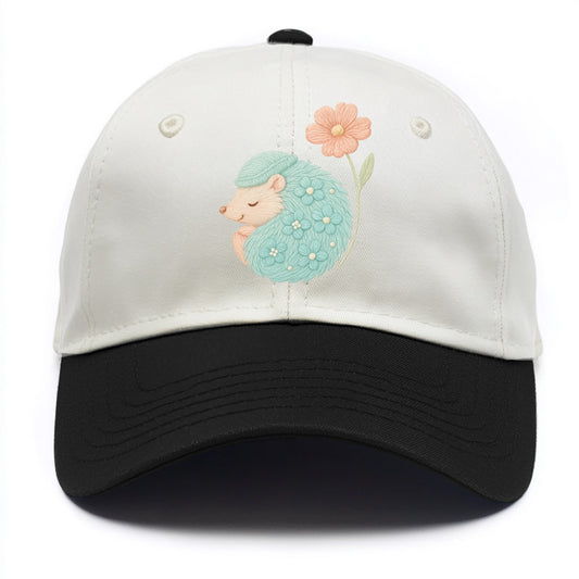Aqua Hedgehog - Two Tone Cap - Black