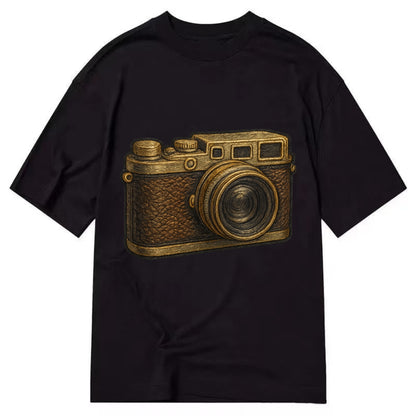 Film Camera  - Classic T-shirt - Black